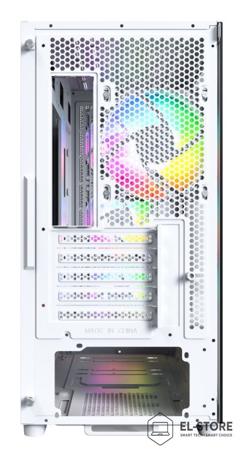 Montech Montech X5M (W) zabezpieczenia & uchwyty komputerów Micro Tower Biały