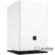 No name HGC Osmi 3.1 Aluminium Mini-ITX Gehäuse - weiß