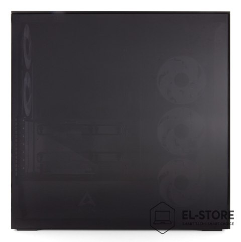 No name Obudowa Arctic Xtender Schwarz z oknem z GPU mountem