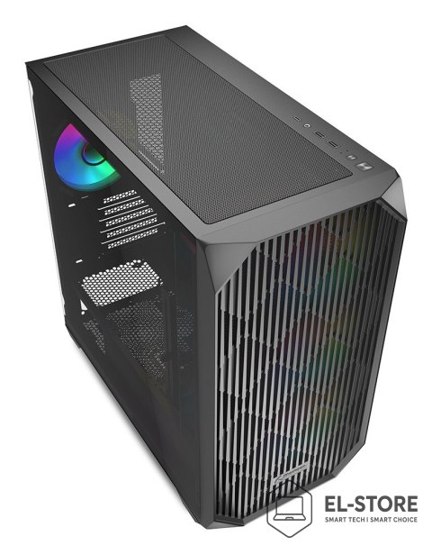 Sharkoon Etui Sharkoon MK3 RGB Micro-ATX 1xGlass Czarne
