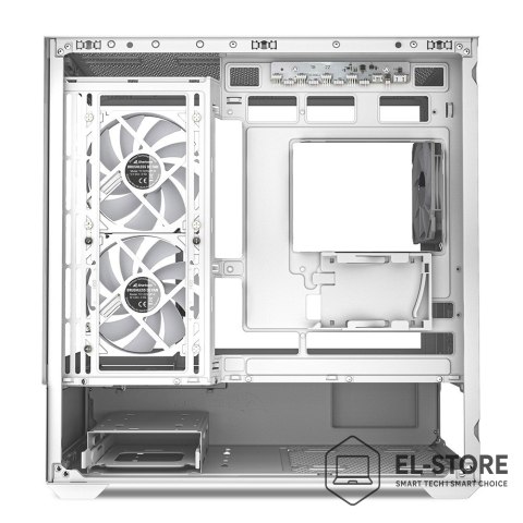 Sharkoon Etui do komputera Sharkoon MK6 RGB Micro-ATX 1xGlass białe