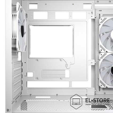 Sharkoon Etui do komputera Sharkoon MK6 RGB Micro-ATX 1xGlass białe