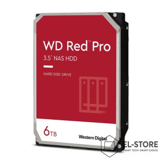WD Dysk HDD WD Red Pro WD6005FFBX (6 TB ; 3.5"; 256 MB; 7200 obr/min)