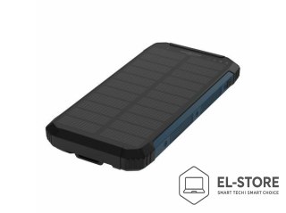 ANSMANN Powerbank ANSMANN PB212W 10000mAh z panelem solarnym czarny