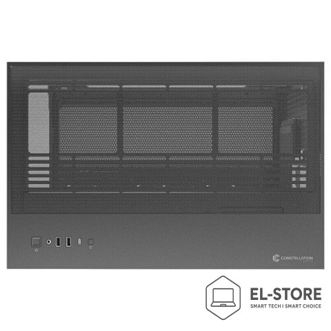 Antec Obudowa komputerowa Antec C8 Wood Full Tower Czarny, Drewno