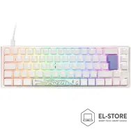 Ducky Ducky One 3 Classic Pure White SF klawiatura Gaming USB Niemiecki Biały