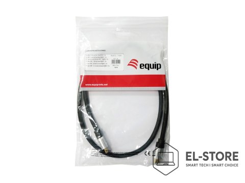 EQUIP Equip 119385 kabel HDMI 10 m HDMI Typu A (Standard) Czarny