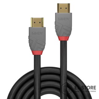 LINDY Lindy 36966 kabel HDMI 7,5 m HDMI Typu A (Standard) Czarny, Szary