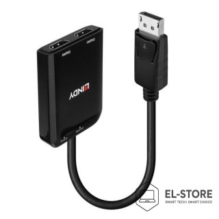 LINDY Lindy 38433 adapter kablowy DisplayPort 2 x HDMI
