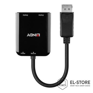 LINDY Lindy 38433 adapter kablowy DisplayPort 2 x HDMI