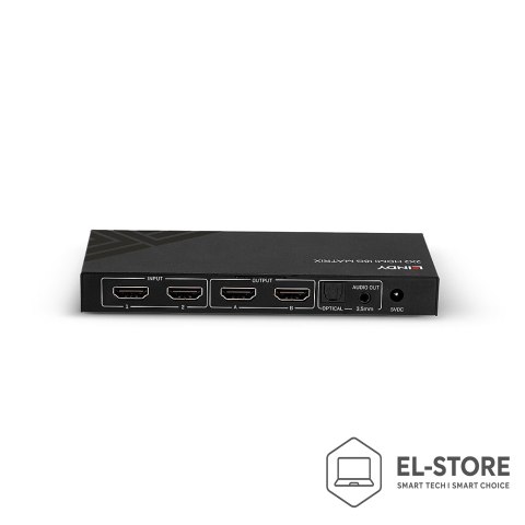 LINDY Macierz HDMI 18G model Lindy 2x2