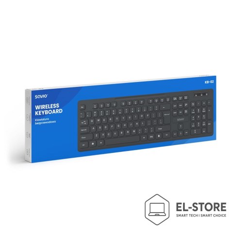 SAVIO SAVIO KLAWIATURA BZPRZEWODOWA KB-02