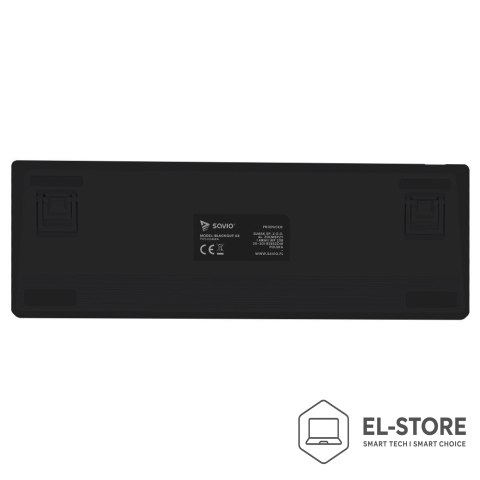 SAVIO SAVIO KLAWIATURA MECHANICZNA BLACKOUT X2 OUTEMU BLUE HOT SWAP