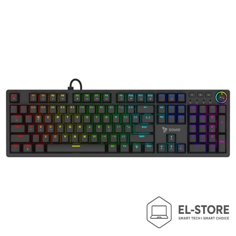 SAVIO SAVIO KLAWIATURA MECHANICZNA STYX OUTEMU BLUE, HOT SWAP, RGB