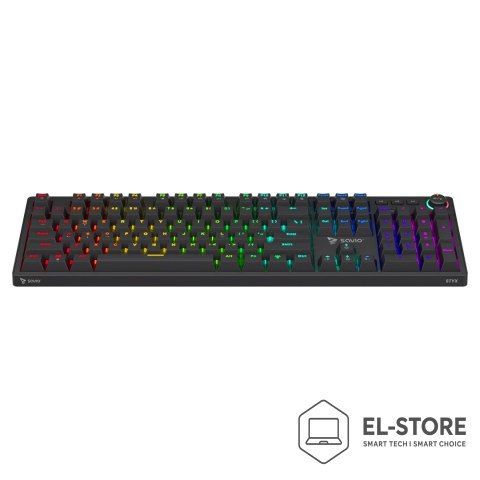 SAVIO SAVIO KLAWIATURA MECHANICZNA STYX OUTEMU BLUE, HOT SWAP, RGB