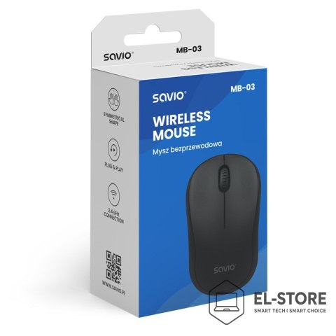 SAVIO SAVIO MYSZ BEZPRZEWODOWA MB-03