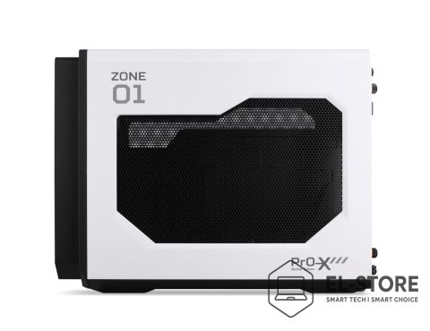 Acer Acer Predator MI900 - Mini-ITX - Panel boczny z okienkiem - bez zasilacza - biały - USB/Audio