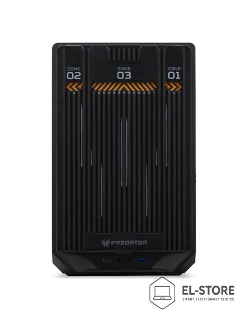 Acer Acer Predator MI900 - Mini-ITX - Panel boczny z okienkiem - bez zasilacza - biały - USB/Audio