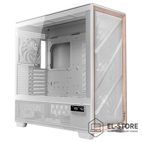 Antec Obudowa PC Antec Flux Pro, Full-Tower, E-ATX, Szkło hartowane - biała