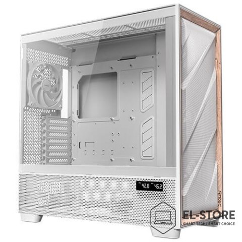 Antec Obudowa PC Antec Flux Pro, Full-Tower, E-ATX, Szkło hartowane - biała
