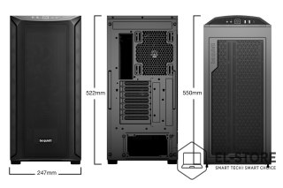 BE QUIET! OBUDOWA BE QUIET! SHADOW BASE 800 BLACK