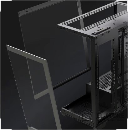 Corsair Obudowa Corsair 3500X LXR LINK Tempered Glass Mid-Tower, Black