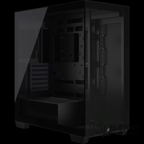 Corsair Obudowa Corsair 3500X LXR LINK Tempered Glass Mid-Tower, Black