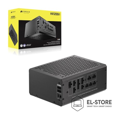Corsair Zasilacz CORSAIR 1200W iCUE LINK HX1200i SHIFT ATX Modułowy