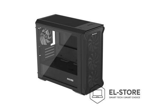 GENESIS Obudowa NATEC Genesis Irid 503 ARGB NPC-1559 (Micro ATX. Mini ITX; kolor czarny)