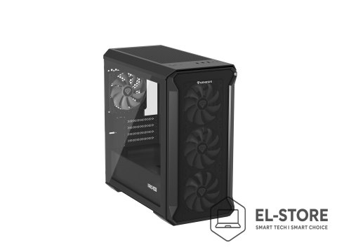 GENESIS Obudowa NATEC Genesis Irid 503 ARGB NPC-1559 (Micro ATX. Mini ITX; kolor czarny)