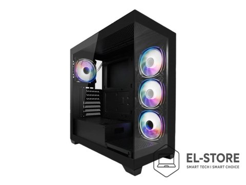LC-POWER LC-Power LC-715B-ON zabezpieczenia & uchwyty komputerów Midi Tower Czarny