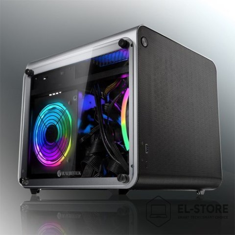 Raijintek RAIJINTEK METIS EVO TGS Mini Tower Srebrny