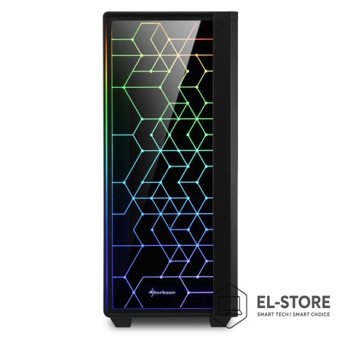 Sharkoon Obudowa Midi Sharkoon RGB LIT 100