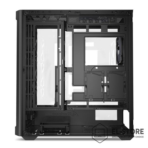 Sharkoon Obudowa Sharkoon AK4W RGB ATX z 1 szklanym panelem