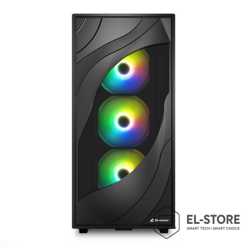Sharkoon Obudowa komputerowa Sharkoon Rebel C80G RGB ATX