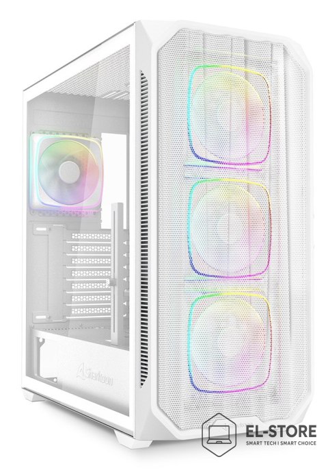 Sharkoon Sharkoon AK5M RGB Midi Tower Biały