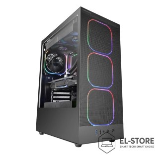 TACENS TACENS MARS MC-NEBULA 4x120mm ARGB ATX- obudowa
