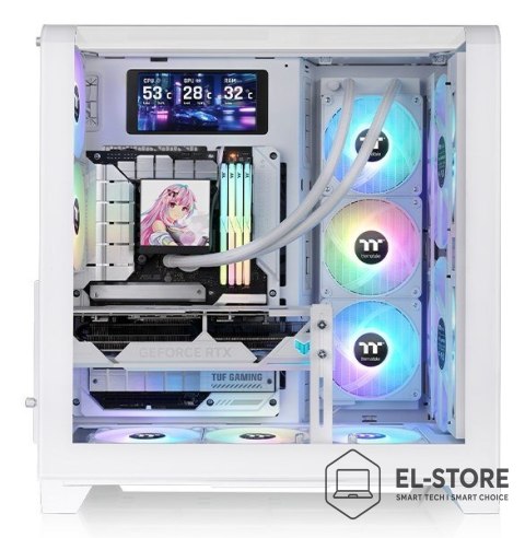 Thermaltake Obudowa Geh Thermaltake View 390 Air Midi Tower Snow White retail