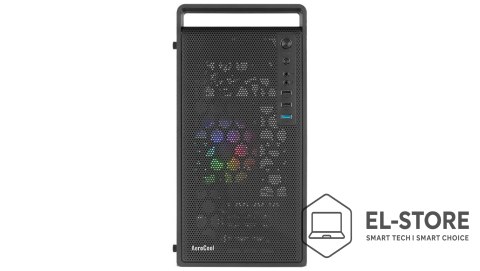 Aerocool OBUDOWA AEROCOOL PGS CS-109-G-BK-v1 FRGB czarna