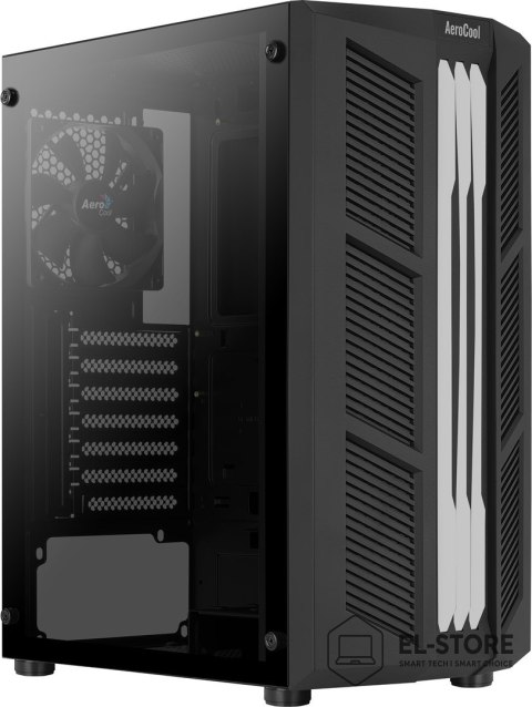 Aerocool OBUDOWA AEROCOOL PGS PRIME-G-BK-v1 RGB czarna