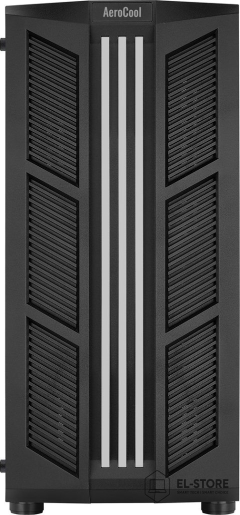 Aerocool OBUDOWA AEROCOOL PGS PRIME-G-BK-v1 RGB czarna