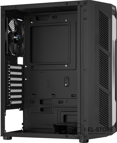 Aerocool OBUDOWA AEROCOOL PGS PRIME-G-BK-v1 RGB czarna