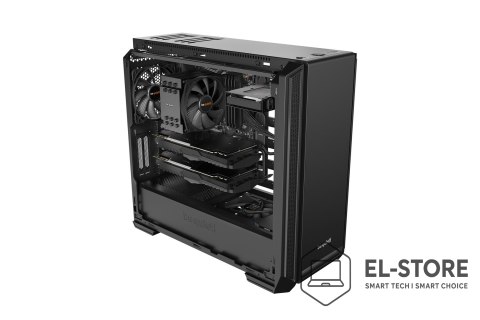 BE QUIET! Obudowa BE QUIET! SILENT BASE 601 BG026 (ATX, Extended ATX, Mini ATX, Mini ITX; kolor czarny)