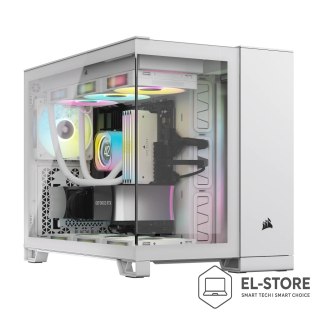 Corsair Obudowa Corsair 2500X RGB ICUELINK WHITE