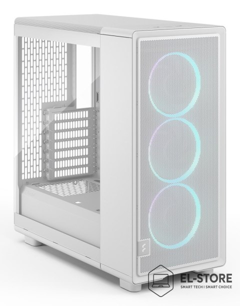 FRACTAL DESIGN Epoch White TG RGB Clear tint