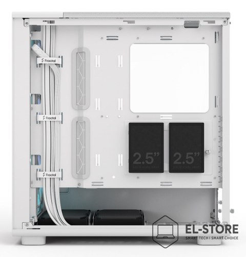 FRACTAL DESIGN Epoch White TG RGB Clear tint