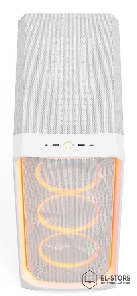 FRACTAL DESIGN Etui Fractal Design Meshify 3 Ambience Pro RGB Clear Tint White