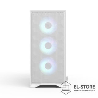 FRACTAL DESIGN Fractal Design Pop 2 Air White TG RGB Midi Tower Biały