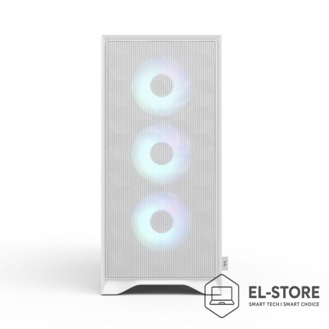 FRACTAL DESIGN Fractal Design Pop 2 Air White TG RGB Midi Tower Biały
