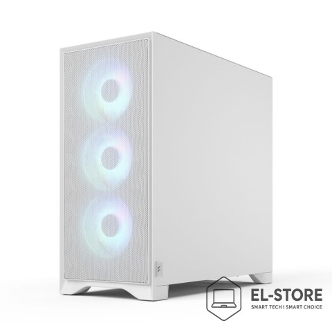 FRACTAL DESIGN Fractal Design Pop 2 Air White TG RGB Midi Tower Biały
